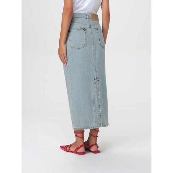 Moschino Couture Skirt Woman Blue